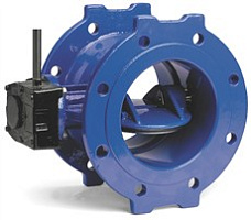 AVK ЗАТВОР ДИСКОВЫЙ ПОВОРОТНЫЙ С ДВОЙНЫМ ЭКСЦЕНТРИКОМ, PN 10 ИЛИ PN 16, Тип: 756/106-146