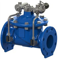 КЛАПАН РЕДУКЦИОННЫЙ (PRV), МЕМБРАННОГО ТИПА С ПИЛОТНЫМ УПРАВЛЕНИЕМ, PN10/16. Тип: 859/100X-001