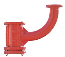 AVK СТВОЛ С ОТВОДОМ ПОД ПОЖАРНЫЙ МОНИТОР К ГИДРАНТУ СЕРИИ 27