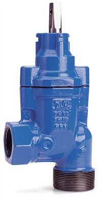 AVK ЗАДВИЖКА ОТВЕТВИТЕЛЬНАЯ УГЛОВАЯ, PN 16 Тип: 11/00-010 